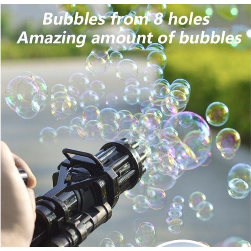 PROMO MAINAN GATLING BUBBLE GUN TERBARU