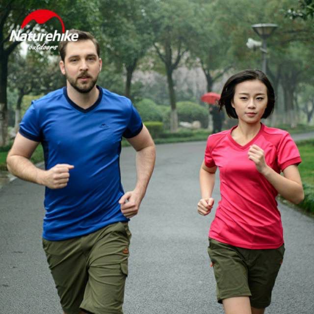 KAOS QUICK DRY BASELAYER NATUREHIKE NH01Y016-V TSHIRT OUTDOOR SPORT KAOS PENDAKI GUNUNG CAMPING HIKI