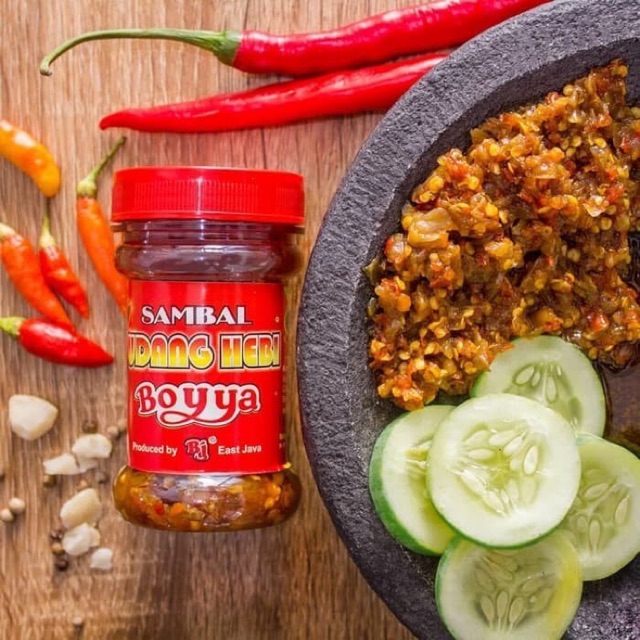 

Sambal Udang Hebi Boyya 135gr