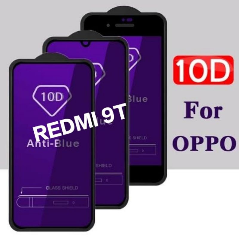 TEMPERED GLASS ANTI BLUE/ANTI RADIASI REDMI 9T