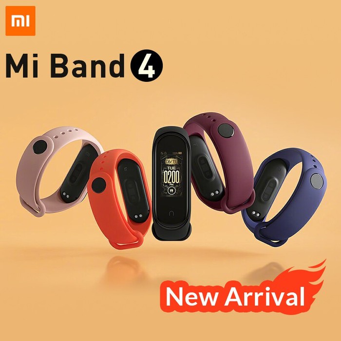 Xiaomi Mi Band 4 OLED ORIGINAL Smartwatch MiBand 4 ORIGINAL SMARTBAND Alternatif Mi Band 3-4