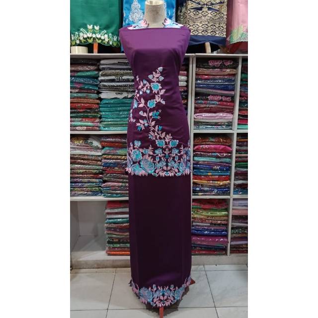 BAHAN BAJU KURUNG| BAKAL BAJU MELAYU | DASAR BAJU BORDIR KERANCANG/BAJU KURUNG/BAJU FORMAL