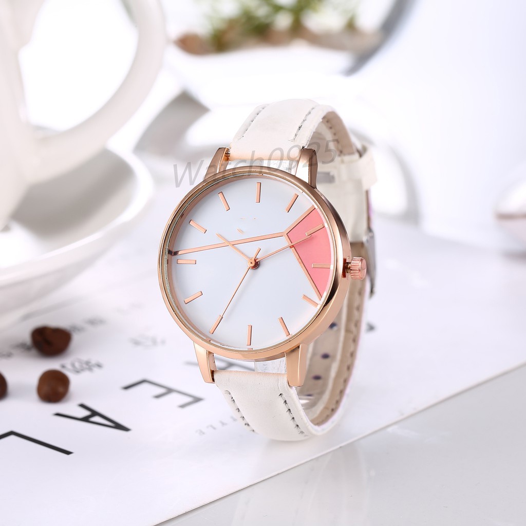 ✅[COD] Jam Tangan Wanita Kulit Simple Tahan Air Murah 8 Warna Import Terbaru