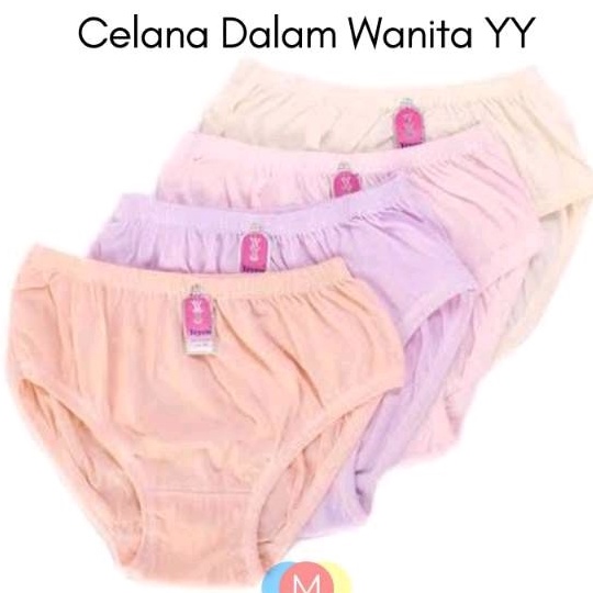 Undies Celana Dalam Wanita Polos YY Ukuran ampe extra jumbo size M,L ,XL,3L,4L