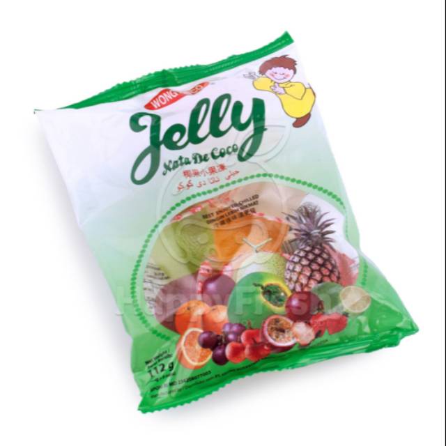 

Wong Coco Jelly Nata de Coco 8 x 14 Gr