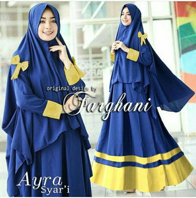 FC Aida Syari'i / hijab Syari kekinian (4 pilihan warna)