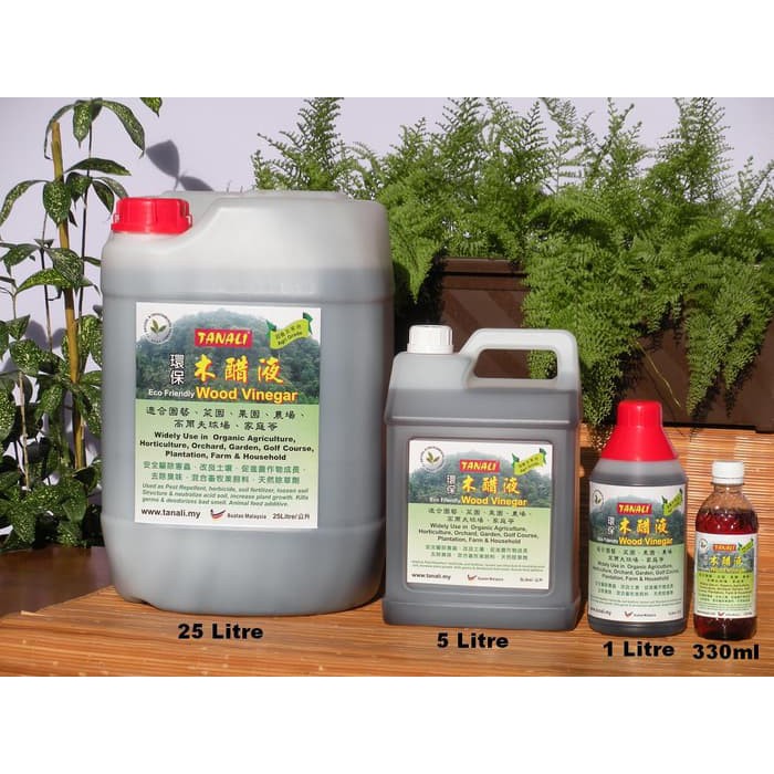 Wood Vinnegar Cuka Kayu pupuk- nutrisi dan antihama anti hama organik