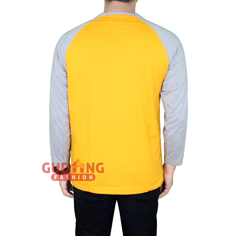 Raglan Tshirt Lengan Panjang Pria PLS 163