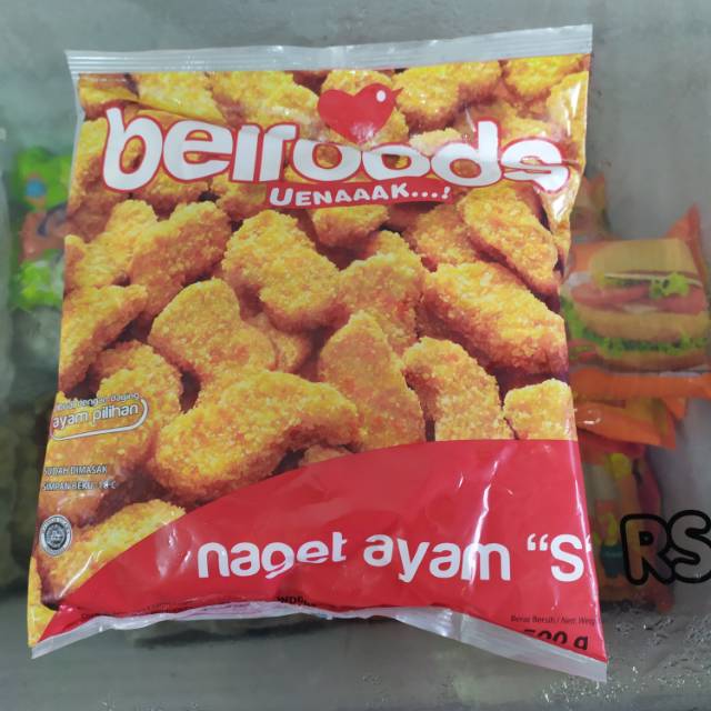 

Belfoods naget ayam 500gr naget ayam “s”