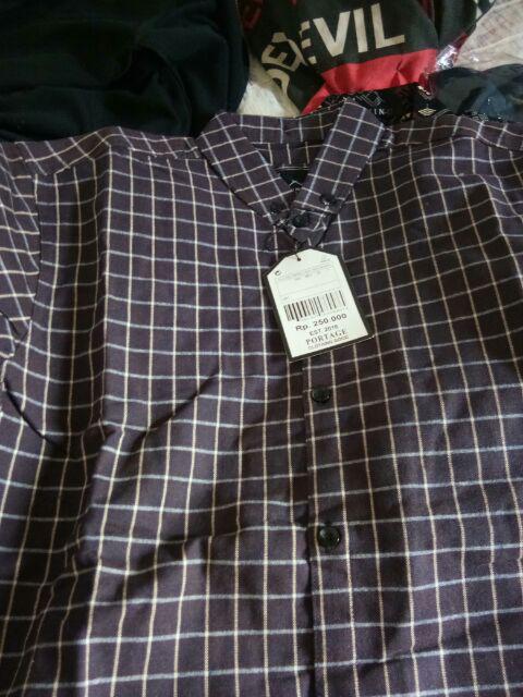 Credomenstore Kemeja Batik Songket Hitam / Kemeja Batik Pria Lengan Panjang / Baju Batik Cowok