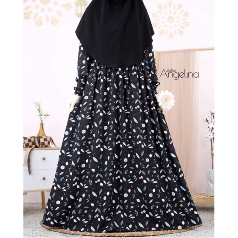 Iberis Black XL Sarah Dress Atelier Angelina