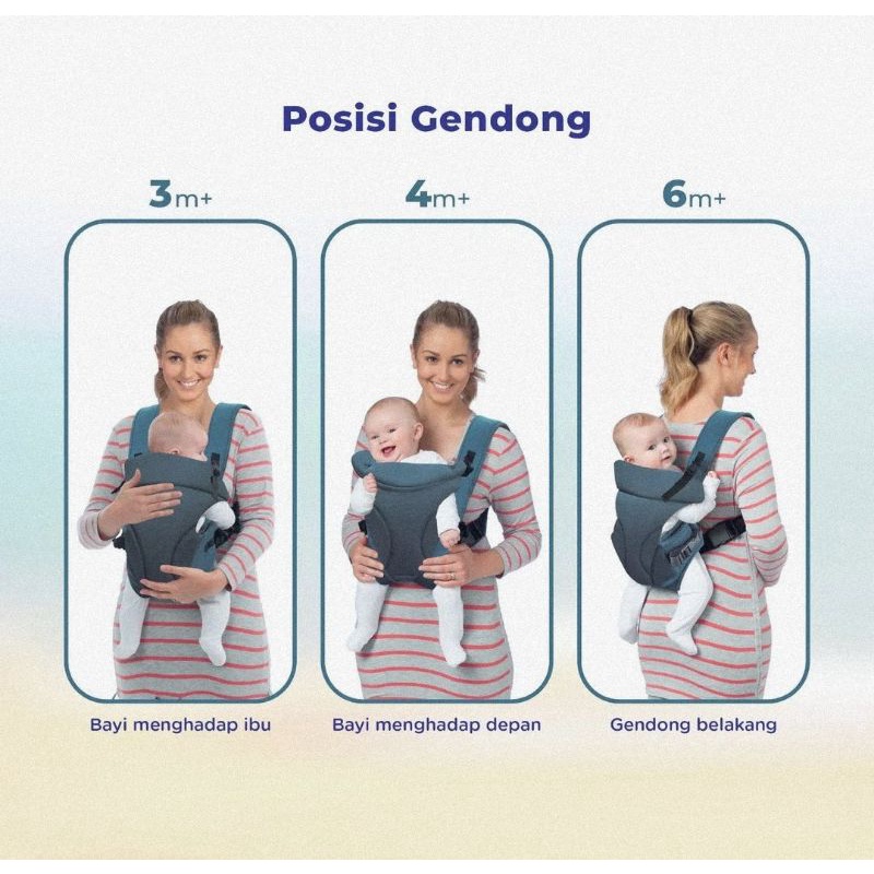 Baby Safe Gendongan Bayi (BC009) - Baby Carrier