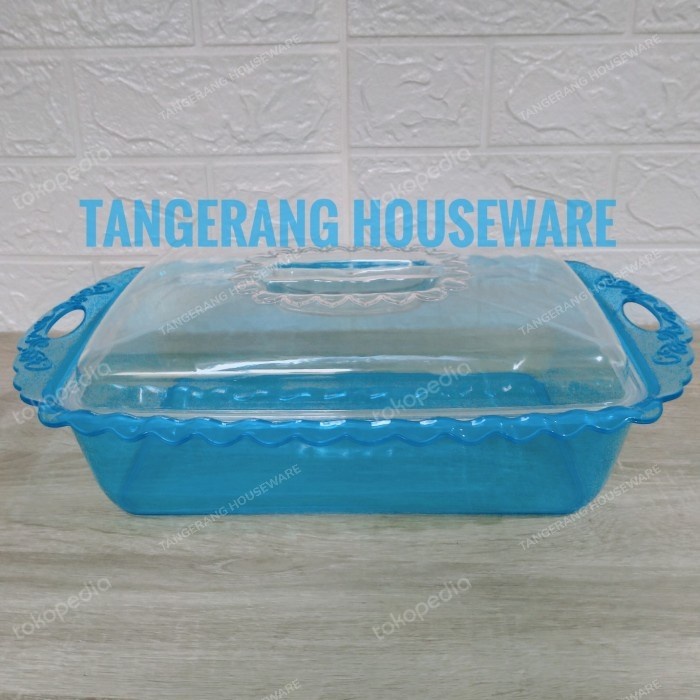 Saji Prasmanan - Tempat Wadah Sayur Prasmanan Buffet Set Crystal