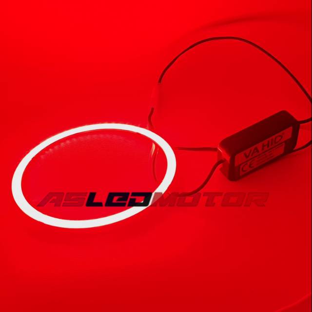 AE LED COB SUPERBRIGHT MERAH | LED ANGEL EYES 80 CM MERAH | LED COB ANGEL EYES