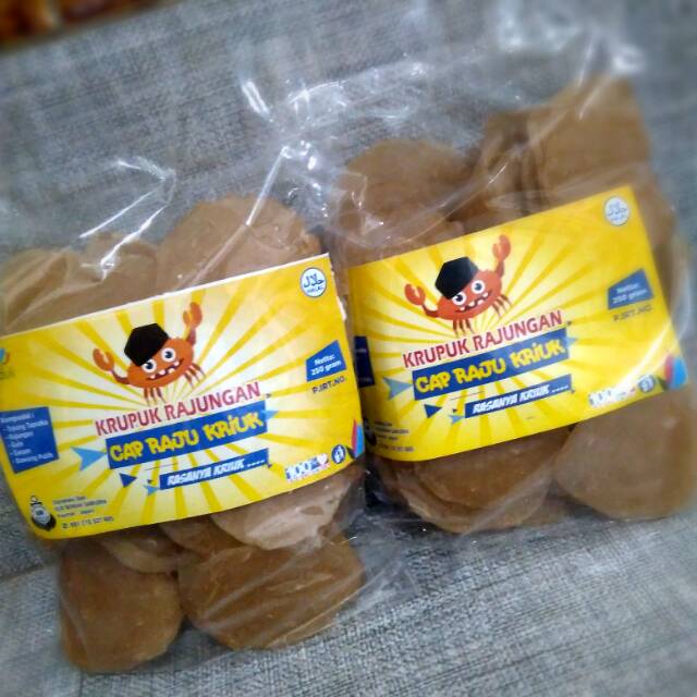 

Krupuk rajungan cap raju kriuk