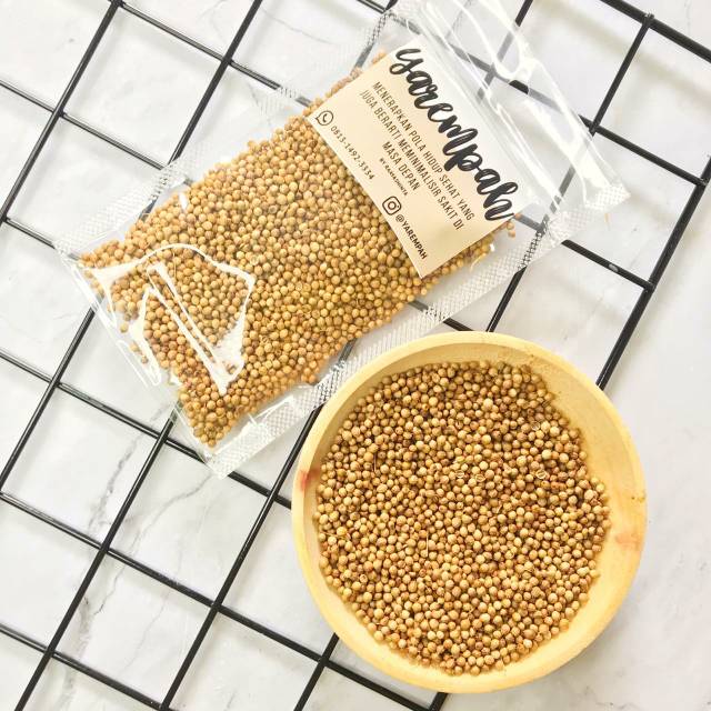 

Ketumbar murni 100% alami tanpa pemutih