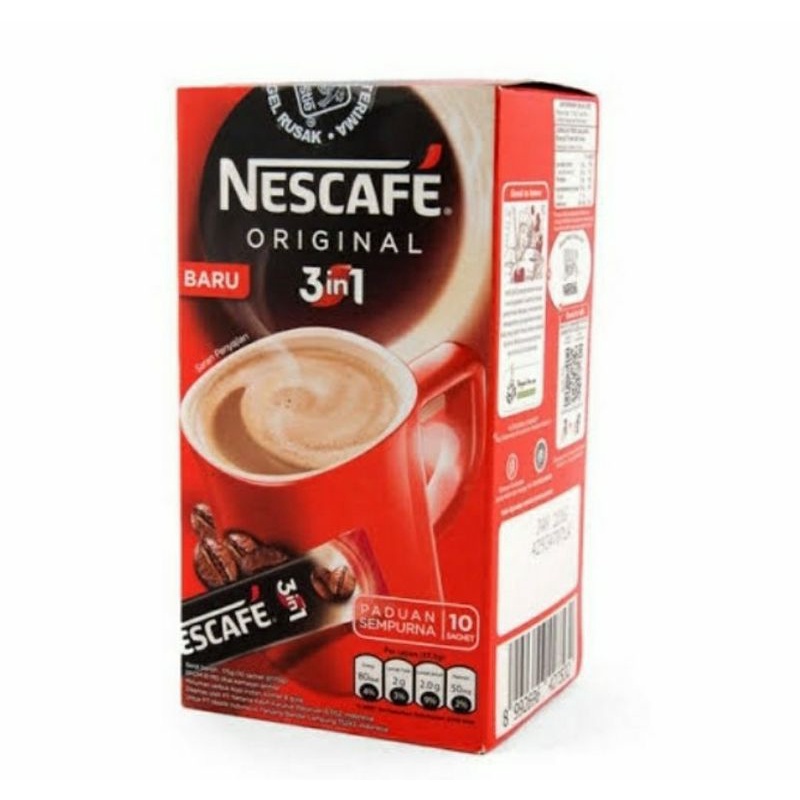 

Nescafe 3IN1 Box 10s Original