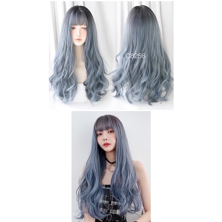 C8256 full wig korean layer wave 70 cm