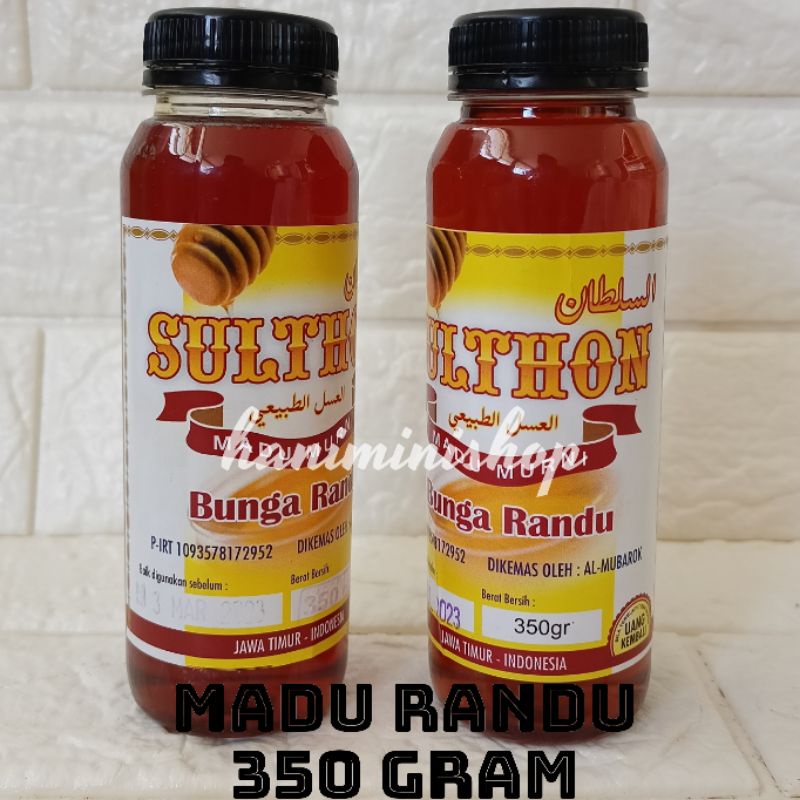 

Madu Murni Minuman Randu Asli SULTHON 350 gram