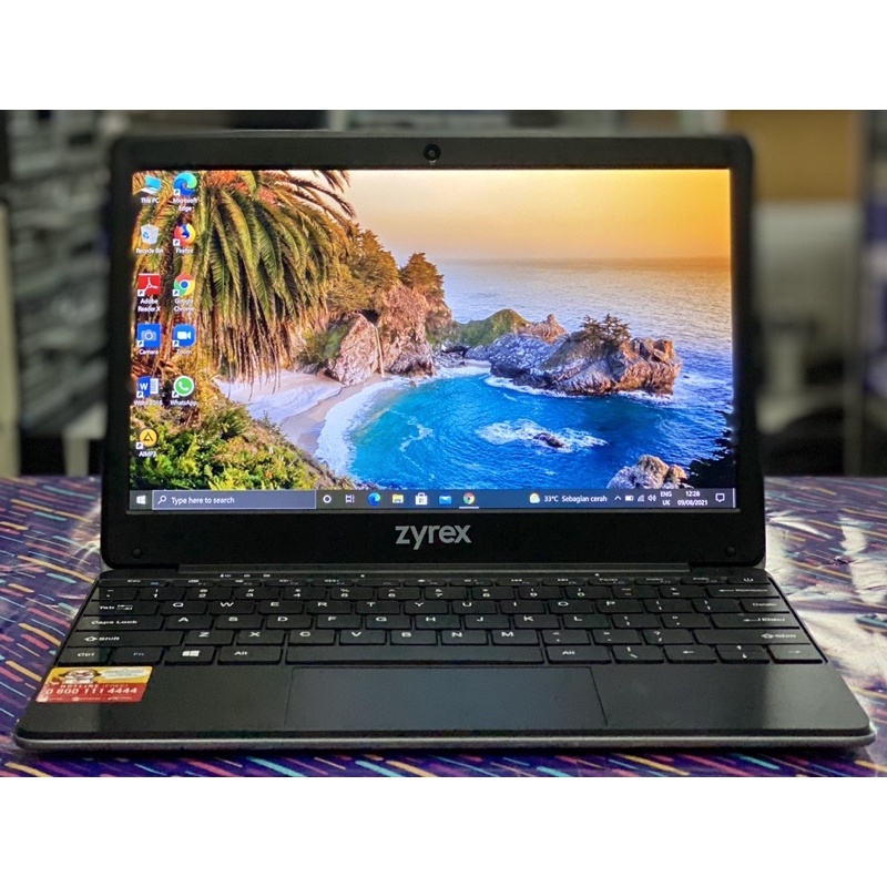 Laptop Zyrex Sky 232 Mini Layar 10inch Second