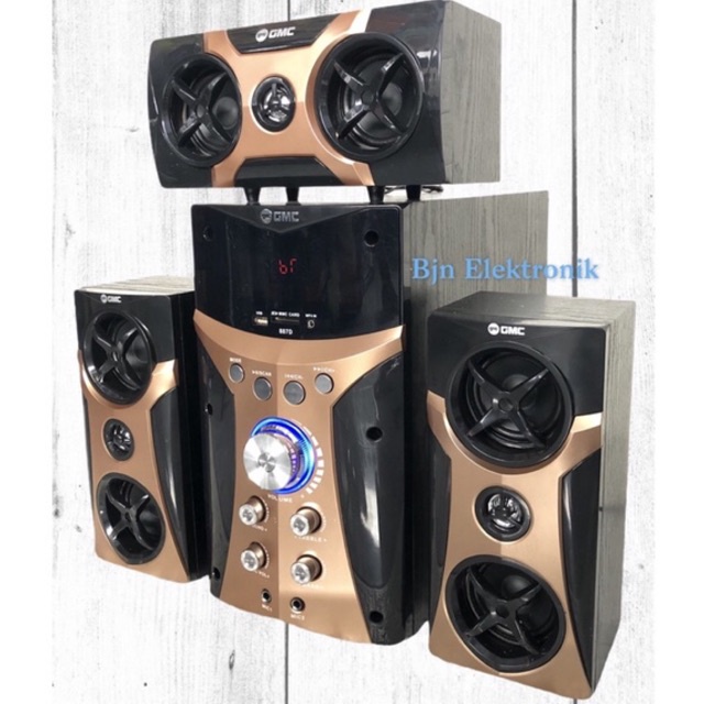 Speaker Aktif Bluetooth GMC 887D Karaoke