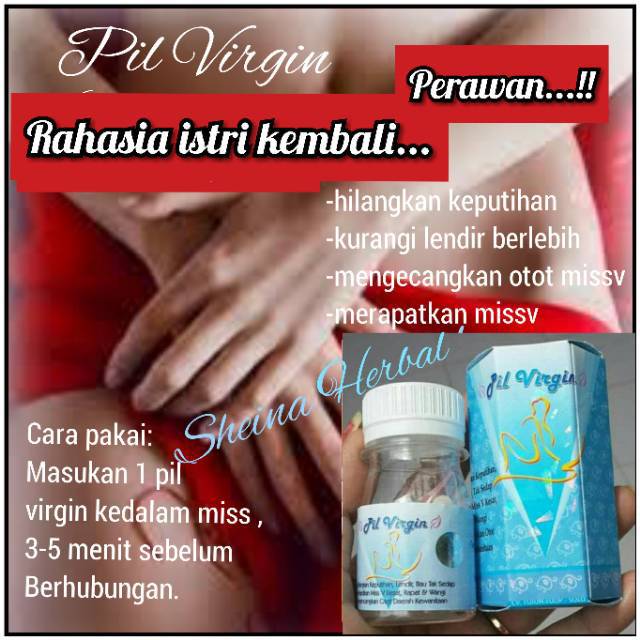 Pil Virgin Biru Perapat Vagina Kewanitaan Keset Rapet Wangi Terbaik CV Tujuh Tulip