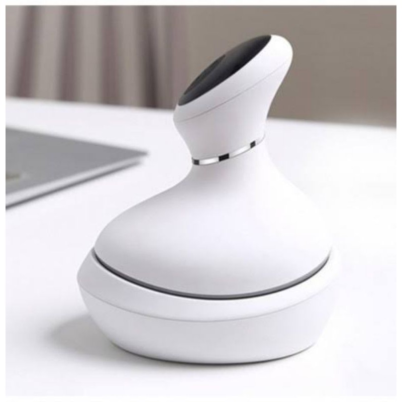 XIAOMI MINI brush waterproof HEAD MASSAGER smart white alat pijat kepala rambut 4D wheel rotatory