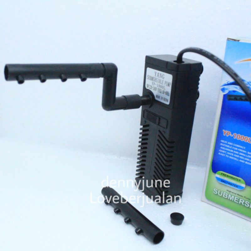 YANG YP1000L Internal Mini Filter Mesin Pompa Aquarium YP 1000L IPMAN IP1000L IP LUCKINESS 012F 018F