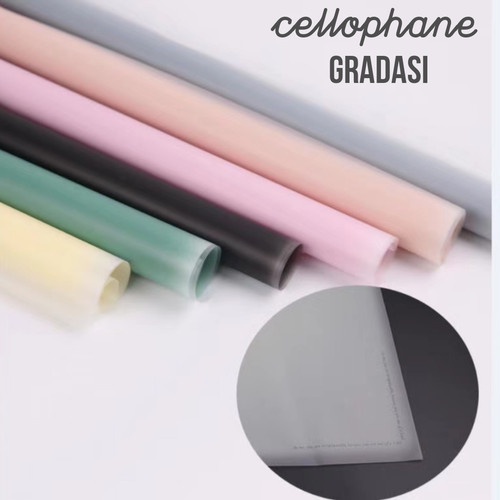 

Kertas Bouqet Cellophane Gradasi / Kertas Buket Cellophane