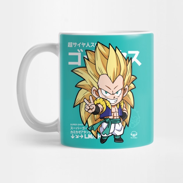 Mug Gelas Dragon Ball CHIBI SUPER GHOST KAMIKAZE ATTACK