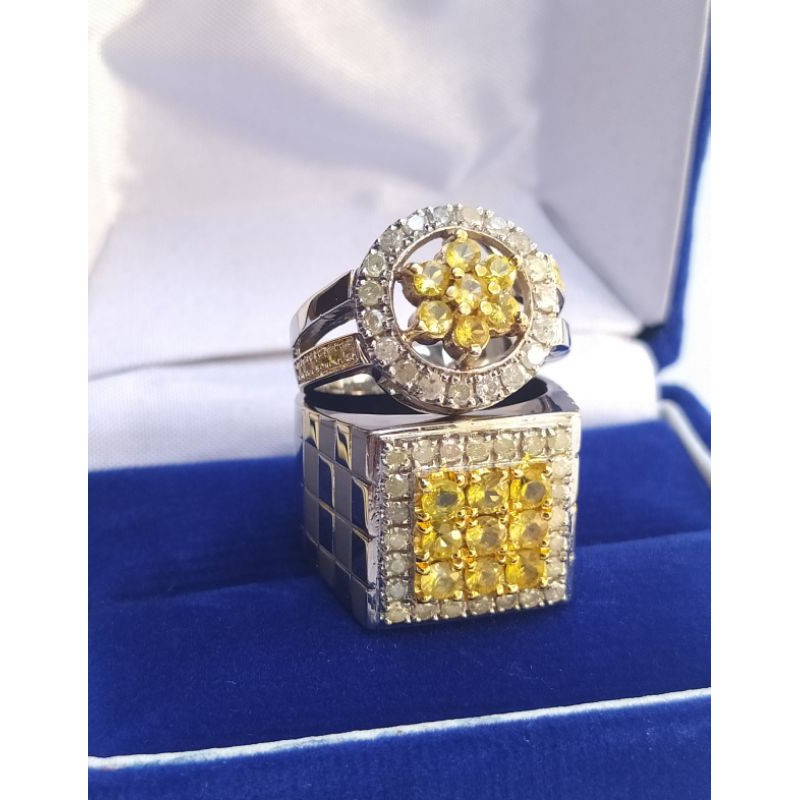 Cincin couple berlian