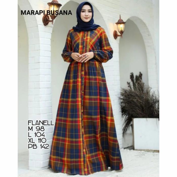 GAMIS CASUAL ASAKI MAYASARI ANAS PREMIUM | ORANGE