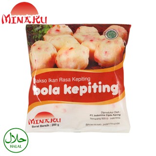 

Frozen Crab Ball 200 gram (Minaku)