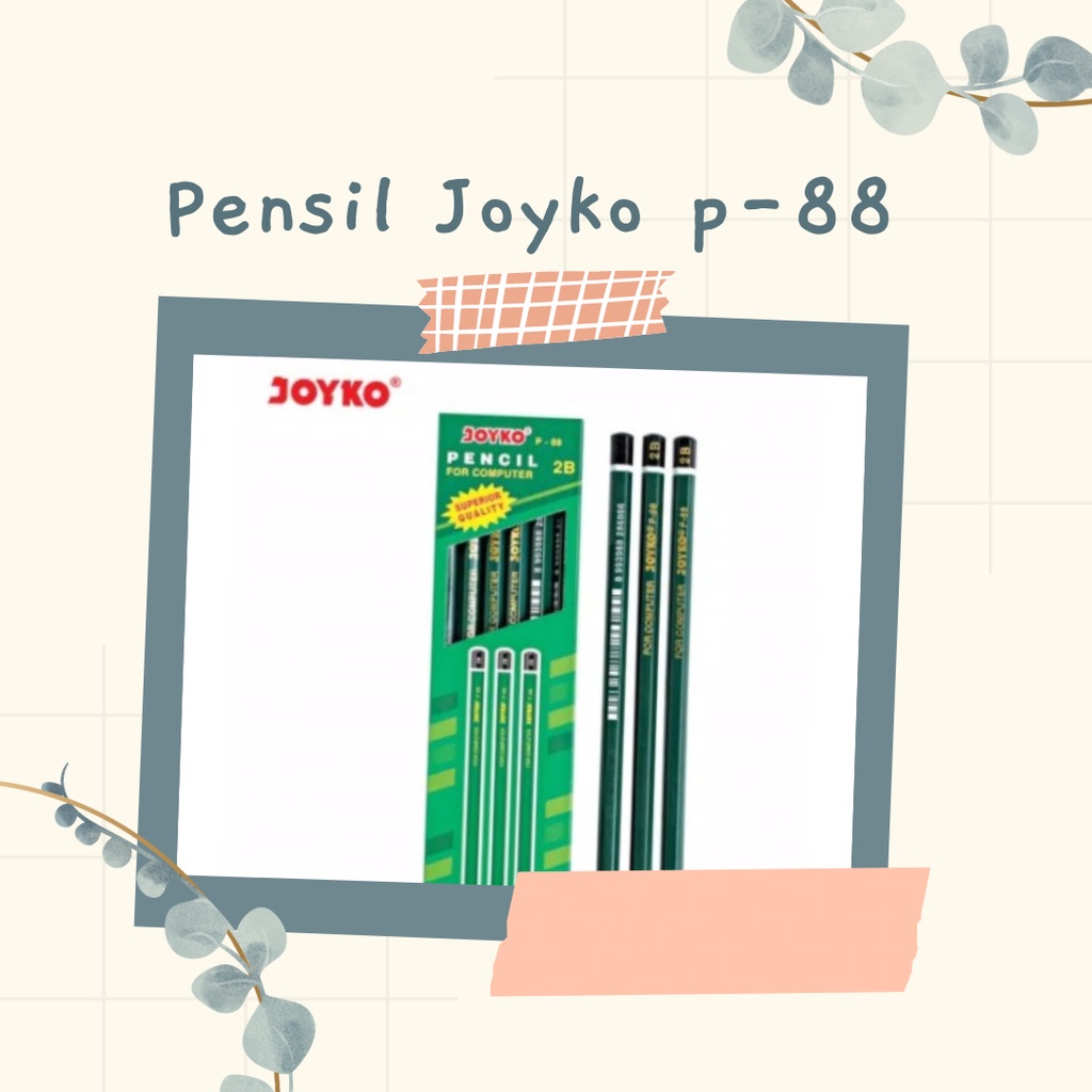 

Pensil kayu Joyko 2B P-88