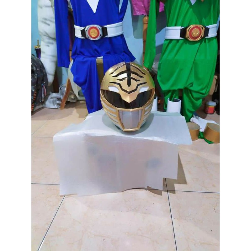 Helm Power Ranger Putih (Kiba Ranger)