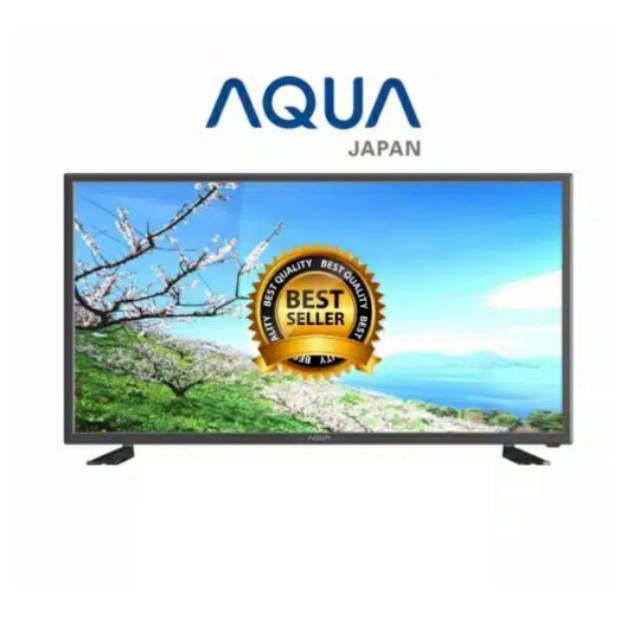 TV LED 32 IN INCH " AQUA AQT 6100 BARU ORIGIN GARANSI USB HDMI VGA TELEVISI MURAH