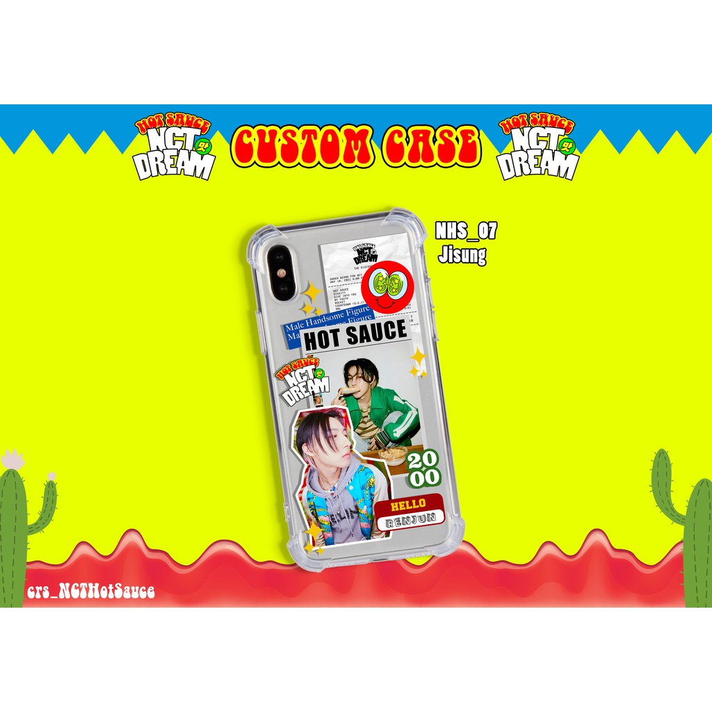 HOT New Case NCT Hot Saucce Softcase / Premium Clear Case IPHONE & ANDROID