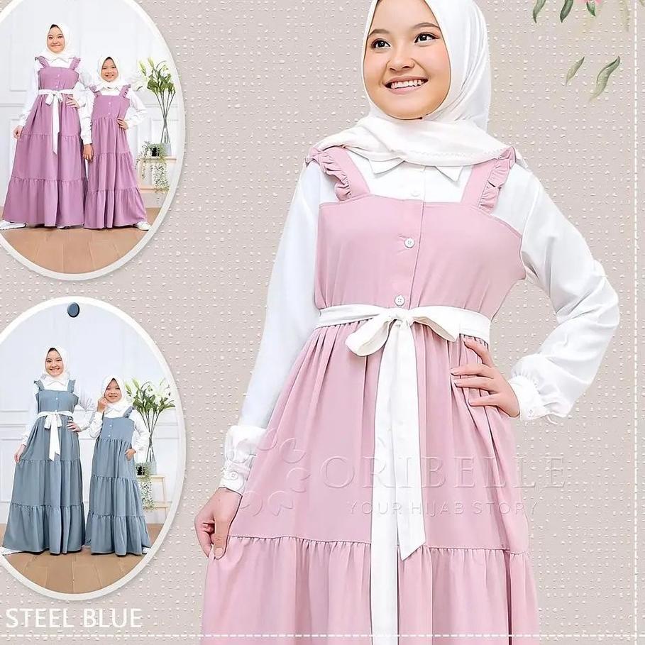 4.4 HARGA GROSIR Dress Wanita Terbaru Pakaian Wanita Muslim Kaluna Dress Otd Fashion Terlaris
