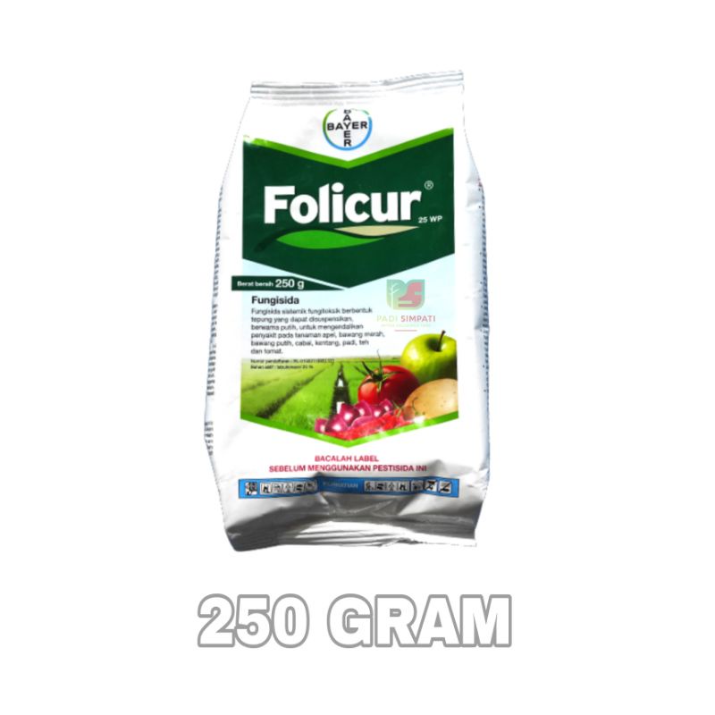 FUNGISIDA FOLICUR 25 WP ( KEMASAN 250 GRAM )