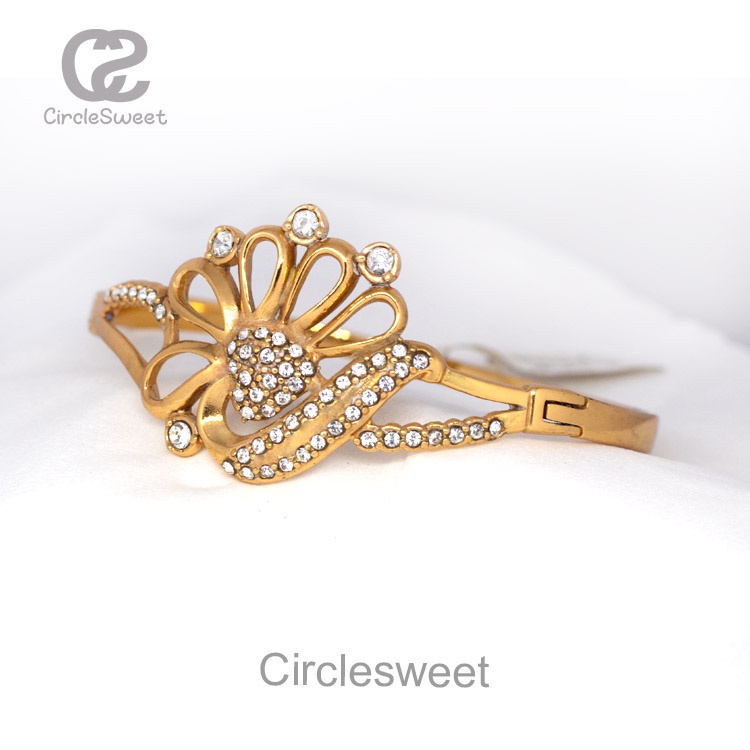 Gelang tangan wanita terbaru anti karat eka swasa jewelry SGT0177