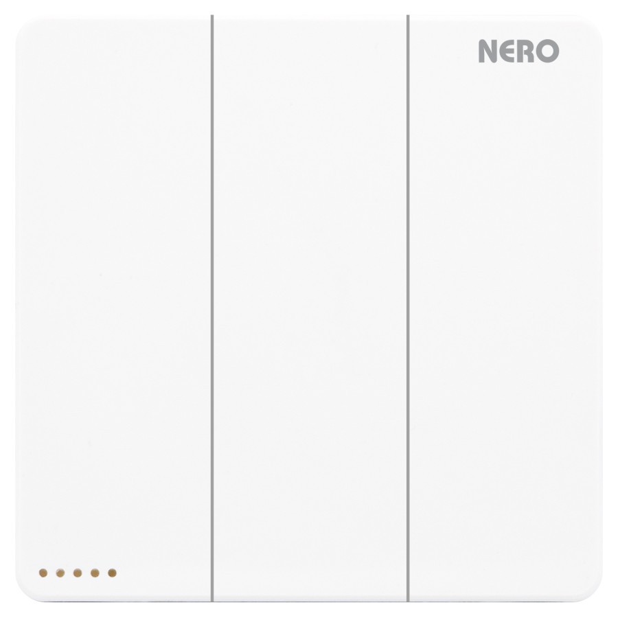 Nero CASA Triple Saklar White | Triple Saklar 3 Casa NERO X2 White