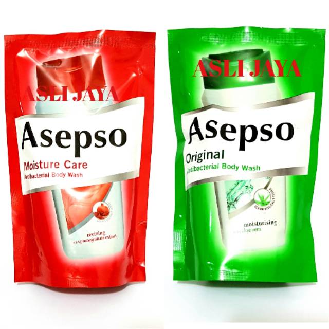 Sabun Cair Asepso Antibacterial Body Wash 450ml