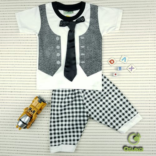 Ozuka Baby Boy Set/ Setelan Anak Laki Laki - Dasi Panjang STO-036