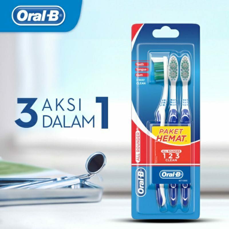 Sikat Gigi Oral-B All Rounder | Ultra Clean Soft | Medium