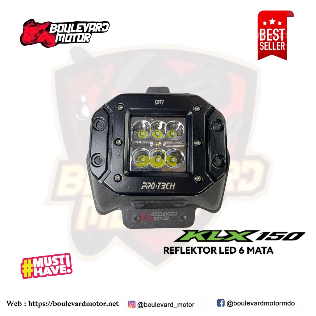 BATOK LAMPU / REFLEKTOR + LAMPU SOROT KLX CRF WR 155