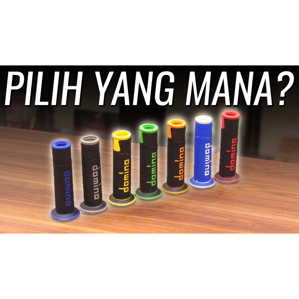 PROMO!! Handgrip Domino Stamp/Handgrip Domino UNIVERSAL UNTUK SEMUA MOTOR BERKUALITAS BAGUS