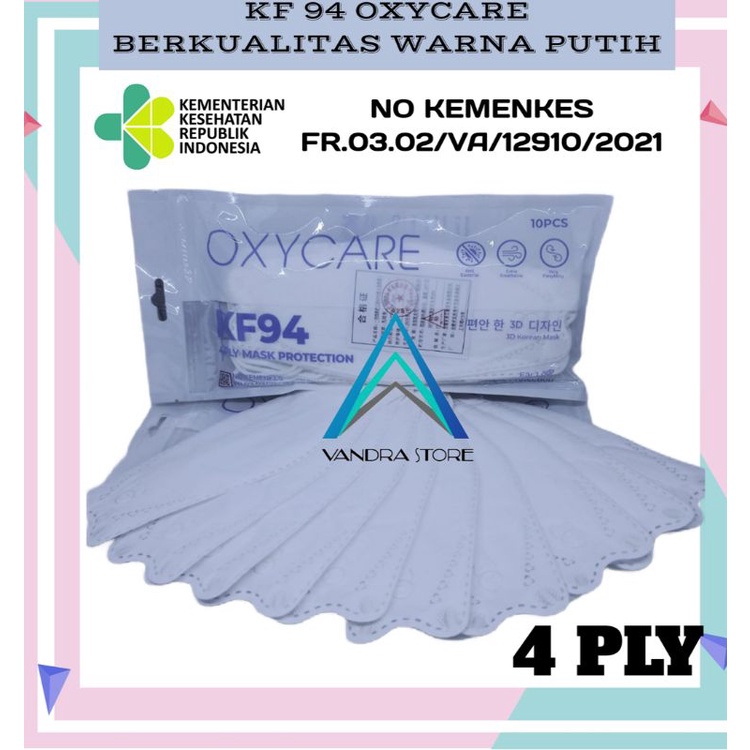 Masker Kf94 isi 50pcs 4ply High Quality Bahan Nyaman dan Lembut Semarang-3