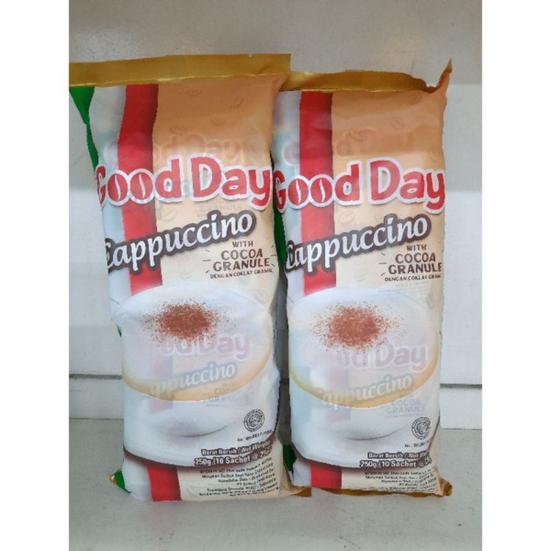 

Good day Cappucino 250 gr 10'S