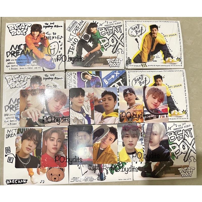 [UNSEALED] NCT DREAM - Beatbox The 2nd Album Repackage (Digipack Ver.) NO POSTER