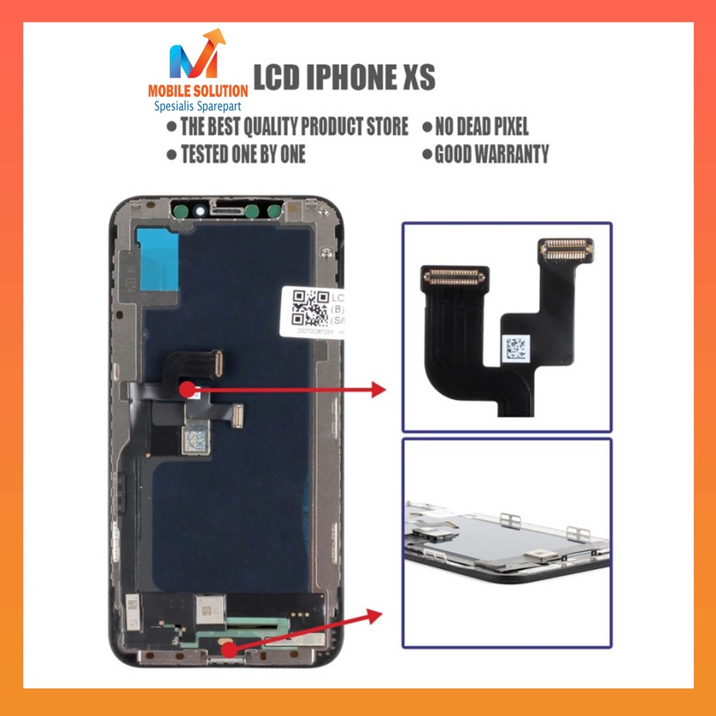 GROSIR LCD TOUCHSCREEN FULLSET IP XS OLED ORIGINAL SUPER 100% GARANSI 1 BULAN + PACKING BUBBLE